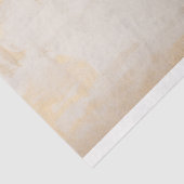 Neutrale witte pompoen en gouden steel decoupage tissuepapier (Detail)