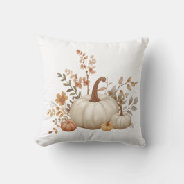 Neutrale Witte Pompoen Herfst Decoratie Kussen