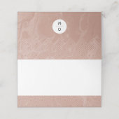 Neutrale woestijn Roos Roze Marmer Plaats kaart Plaatskaartje (Buitenkant ongevouwen)