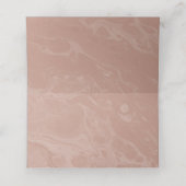 Neutrale woestijn Roos Roze Marmer Plaats kaart Plaatskaartje (Binnenkant ongevouwen)