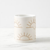 Neutrale Zon Mok | Beige Koffiemok (Center)