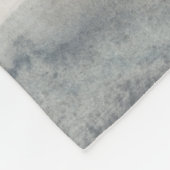 Neutrale zout fleece deken (Hoek)