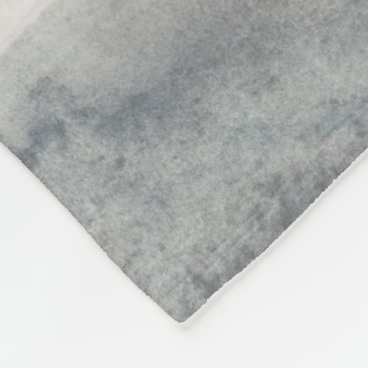 Neutrale zout fleece deken (Hoek)