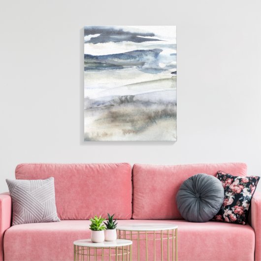 Neutrale zout Spuit Canvas Afdruk (Insitu (Woonkamer))