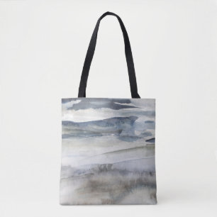 Neutrale zout Spuit Tote Bag