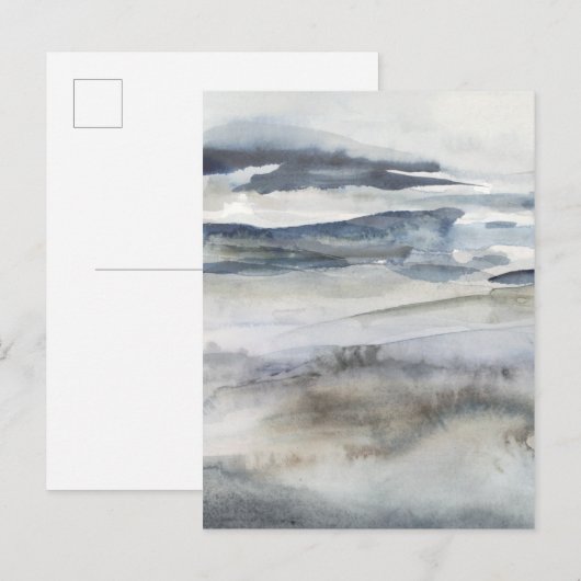 Neutrale zoutoplossing briefkaart (Voorkant / Achterkant)