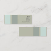 Neutraliteit - Skinny Mini Visitekaartje (Voorkant / Achterkant)