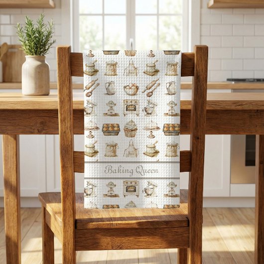 Neutrals Bakkoningin Theedoek