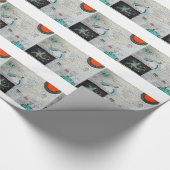 Neutrinos zijn zwaartekracht; cadeaupapier (Hoek)