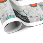 Neutrinos zijn zwaartekracht; cadeaupapier (Rol Hoek)