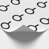 Neutrois-gendersymbool Cadeaupapier (Hoek)