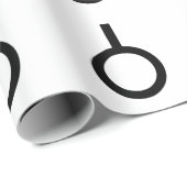 Neutrois-gendersymbool Cadeaupapier (Rol Hoek)