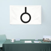 Neutrois-gendersymbool Spandoek (Beurs)