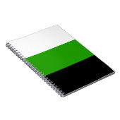 Neutrois Pride Flag Notitieboek (Rechterzijde)