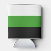 Neutrois Pride Vlag Blikjeskoeler (Achterkant)