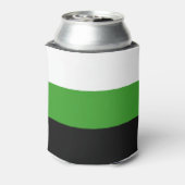 Neutrois Pride Vlag Blikjeskoeler (Blikje Achterkant)