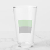 Neutrois Pride Vlag Glas (Achterkant)