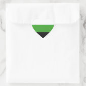 Neutrois Pride Vlag Hart Sticker (Tas)