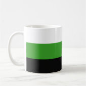Neutrois Pride Vlag Koffiemok (Links)