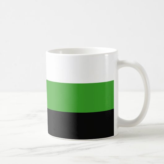 Neutrois Pride Vlag Koffiemok (Rechts)
