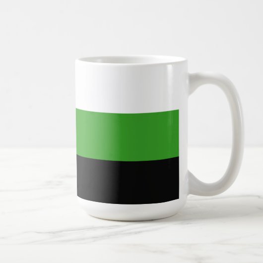 Neutrois Pride Vlag Koffiemok (Rechts)
