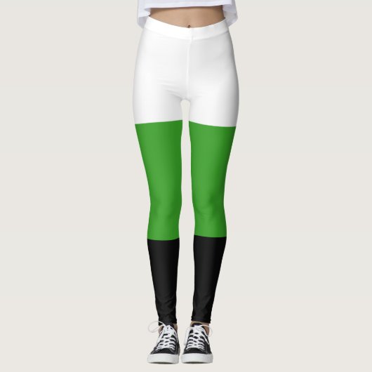 Neutrois Pride Vlag Leggings (Voorkant)