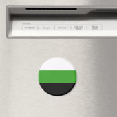 Neutrois Pride Vlag Magneet (Insitu (Vaatwasser))