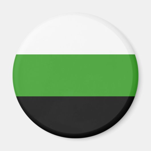 Neutrois Pride Vlag Magneet (Voorkant)