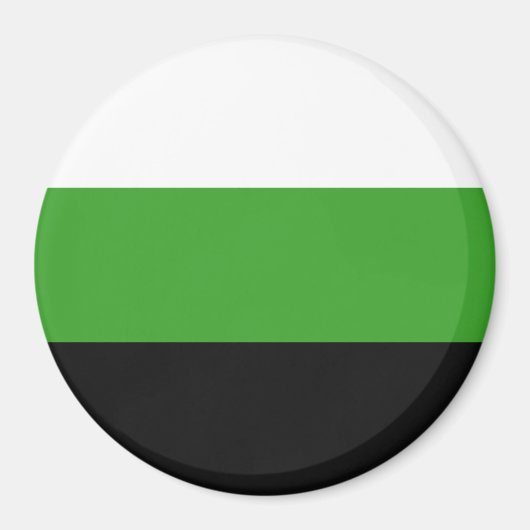 Neutrois Pride Vlag Magneet (Voorkant)