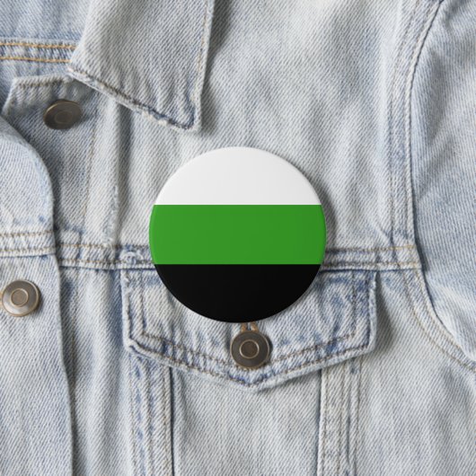 Neutrois Pride Vlag Ronde Button 7,6 Cm (In situ)