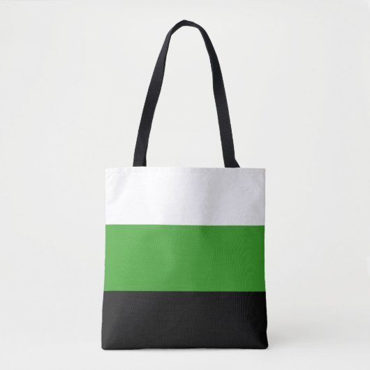 Neutrois Pride Vlag Tote Bag (Voorkant)