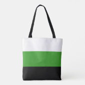 Neutrois Pride Vlag Tote Bag (Achterkant)