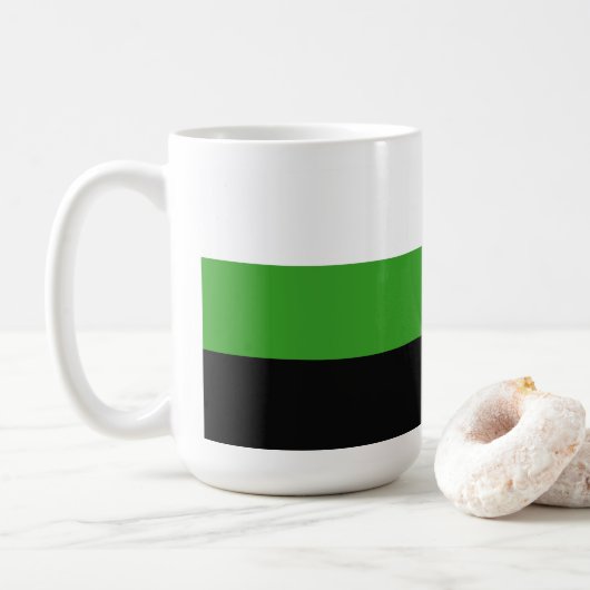 Neutrois trots koffiemok (Met donut)