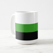 Neutrois trots koffiemok (Voorkant links)