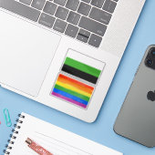 Neutrois trots sticker (Laptop met iPhone)