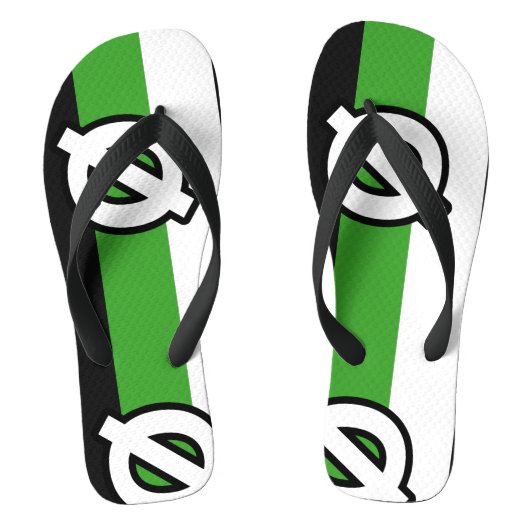 Neutrois trots teenslippers (Voetbed)
