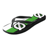 Neutrois trots teenslippers (Schuin)