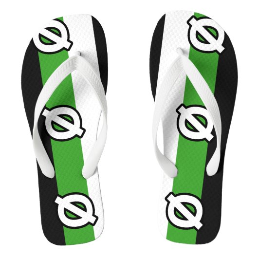 Neutrois trots teenslippers (Voetbed)