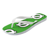 Neutrois trots teenslippers (Schuin)