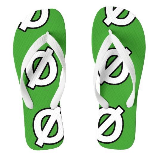 Neutrois trots teenslippers (Voetbed)