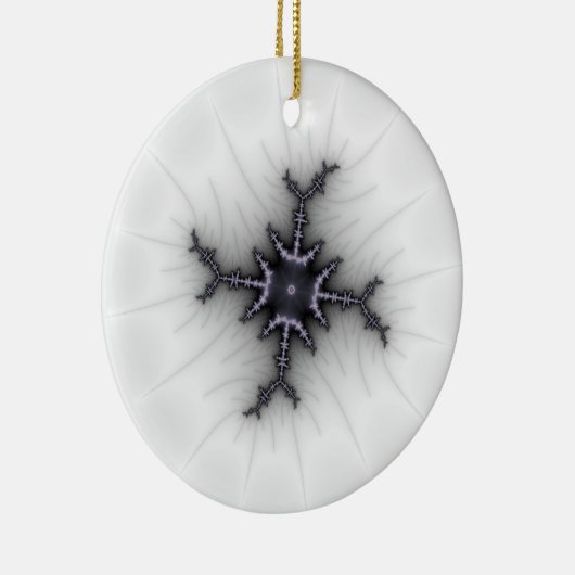 Neutron Star - Fractal Art Keramisch Ornament (Rechts)