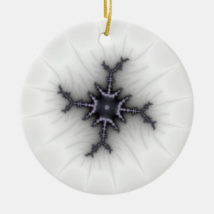 Neutron Star - Fractal Art Keramisch Ornament