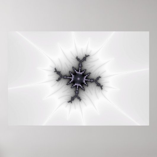 Neutron Star - Fractal Art Poster (Voorkant)
