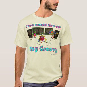 Neuzel rond om erachter te komen t-shirt