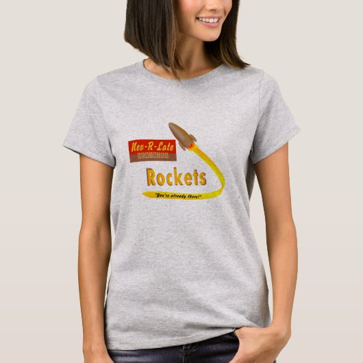 Nev-R-late Neutrino-raketten - shirt (Voorkant)