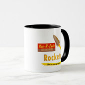 Nev-R-Late Neutrino Rockets - retro mok (Voorkant rechts)