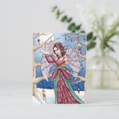 Neva - Christmas Angel Briefkaart (Staand voorkant)