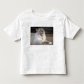 Neva Masquerade cat yawning Kinder Shirts (Voorkant)
