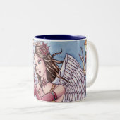 Neva - Mok met kerstangel (Voorkant rechts)