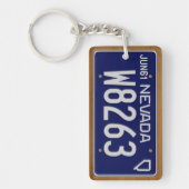 Nevada 1961  Licence Bord Sleutelhanger (Voorkant)